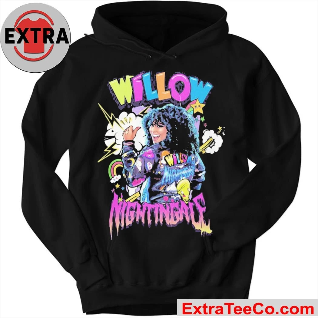 Official Willow Nightingale Aew Graphic Series Shirt
