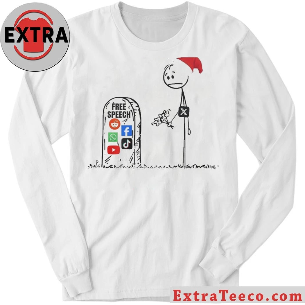 Official X Free Speech Still Lives Shirt