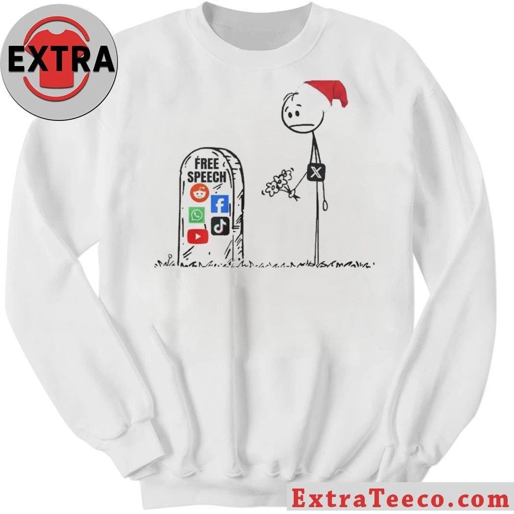 Official X Free Speech Still Lives Shirt