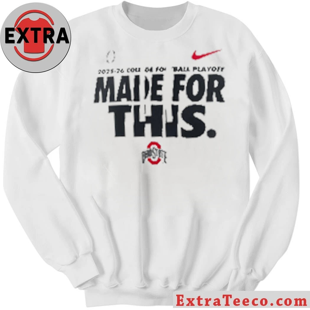Ohio State 2025-26 College Football Playoff Made For This Logo Shirt