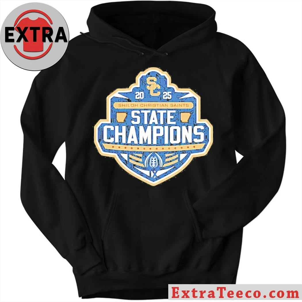 Original Celebrating the Shiloh Christian Saints’ state championship victory Shirt