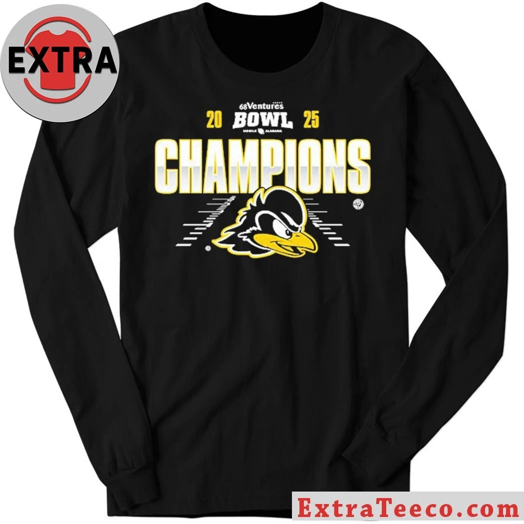 Original Delaware Fightin’ Blue Hens after winning the 68 Ventures Bowl 20-13 on December 17, 2025 at Hancock Whitney Stadium in Mobile, Alabama Shirt