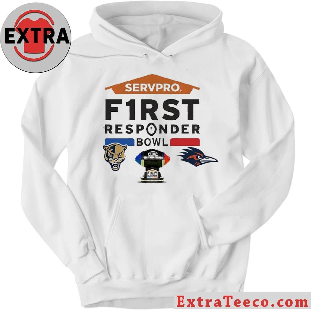 Original First Responder Bowl UTSA Roadrunners Vs FIU Panthers Bowl Season College Football 2025 2026 Logo Shirt