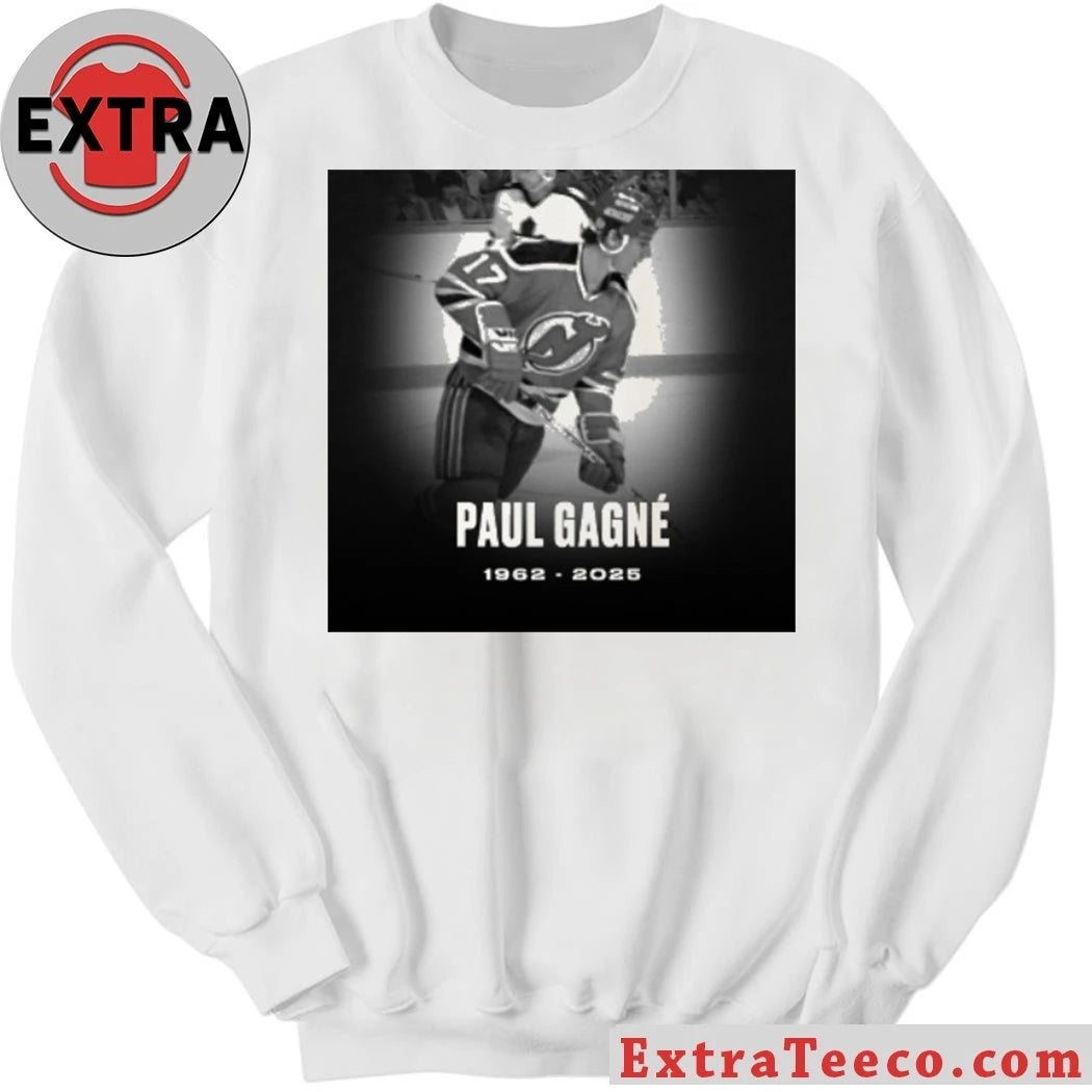 Original Rest In Peace Former Nhl Player Paul Gagne 1962 2025 Shirt
