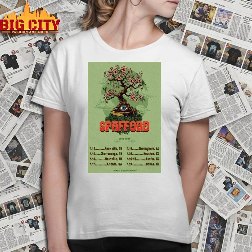 Original Spafford 2026 New Poster Shirts