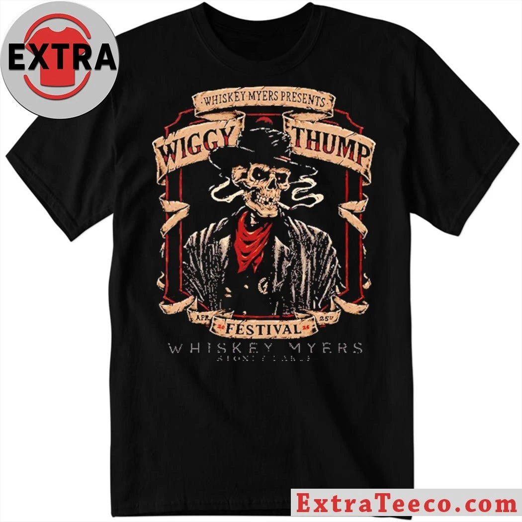 Original Stoney LaRue, The Band Feel, and 79 South Band perform at the Whiskey Myers’ Wiggy Thump Festival on April 25, 2026, in Palestine, Texas Shirt