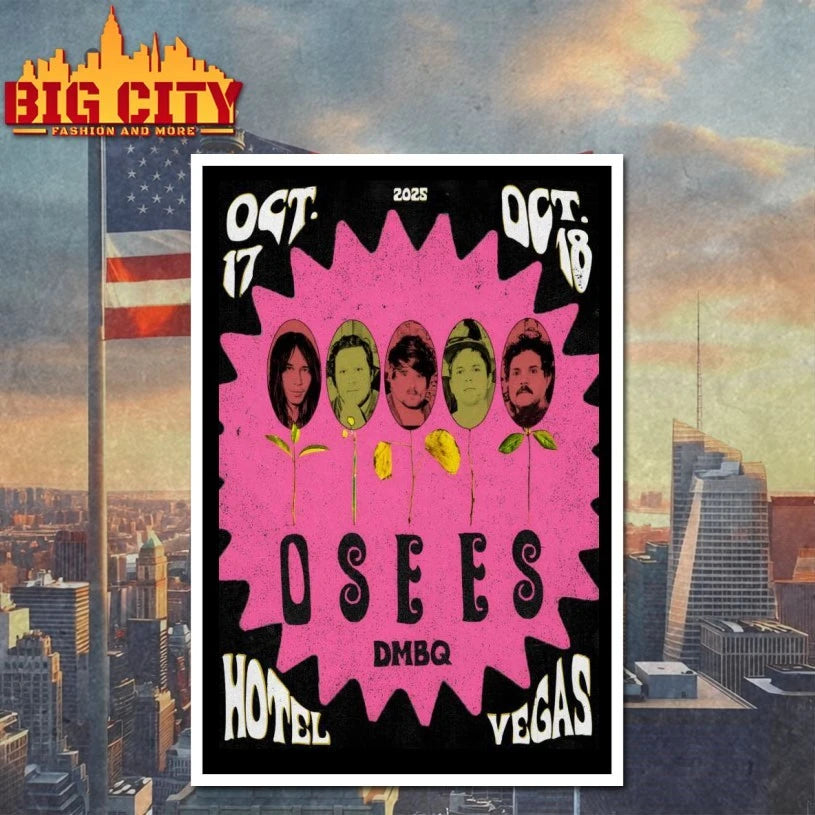 Osees 10-17 10-18-2025 Austin TX Poster Shirt