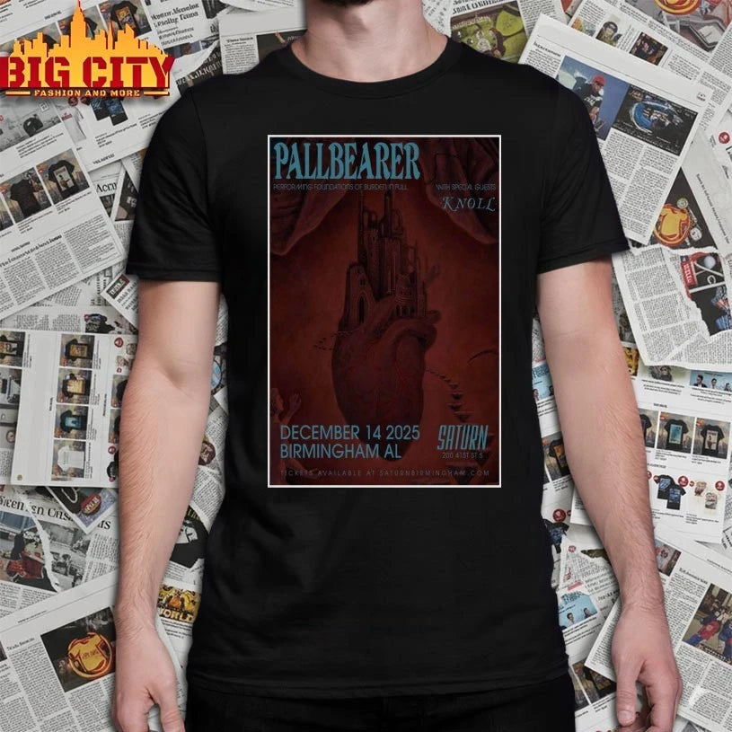 Pallbearer Birmingham, Alabama New Poster Shirts