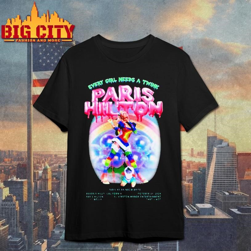 Paris Hilton Rainbow Brite Halloween Shirt