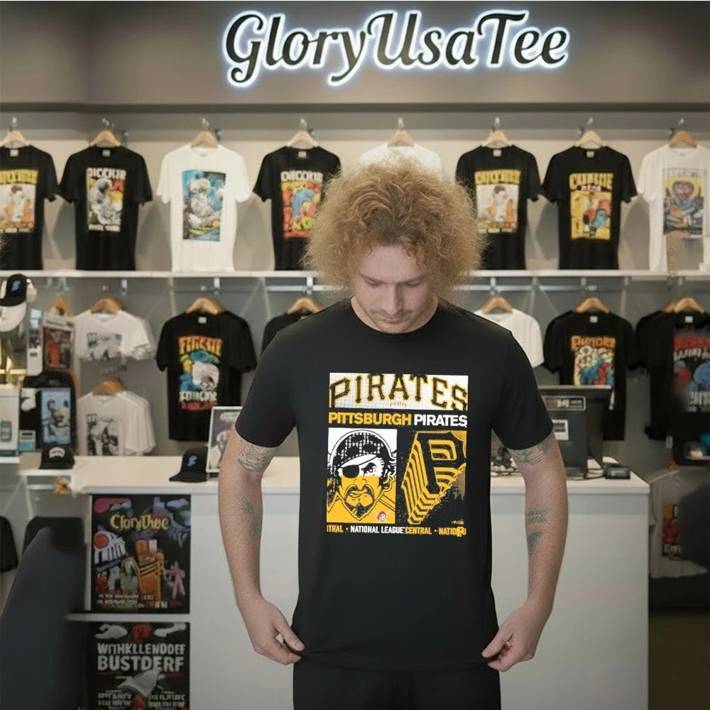 Pittsburgh Pirates Profile Big &amp; Tall Two-Sided Graphic T-Shirt