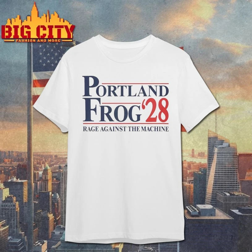 Portland Frog ’28 rage against the machine Shirt
