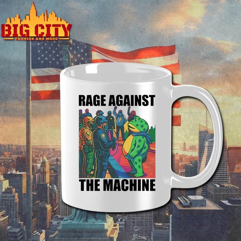 Portland Frog Colors Rage Against The Machine Shirt