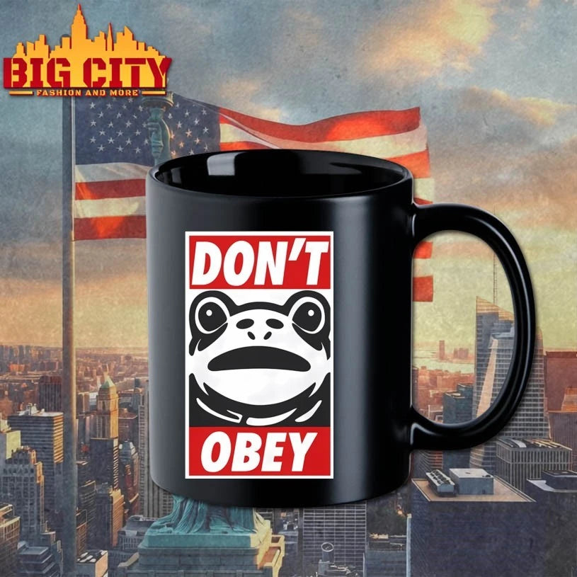 Portland Frog Don’t Obey Shirt