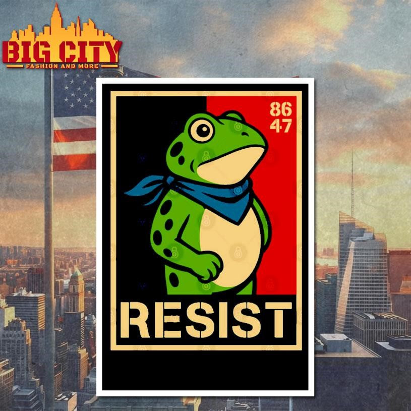 Portland Frog Protest Resist New Shirt