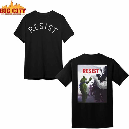 Portland Frog Protest Resist Poster Shirt