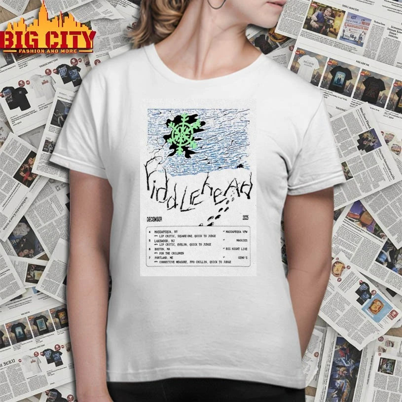 Premium Fiddlehead Tour December 2025 Poster Shirts