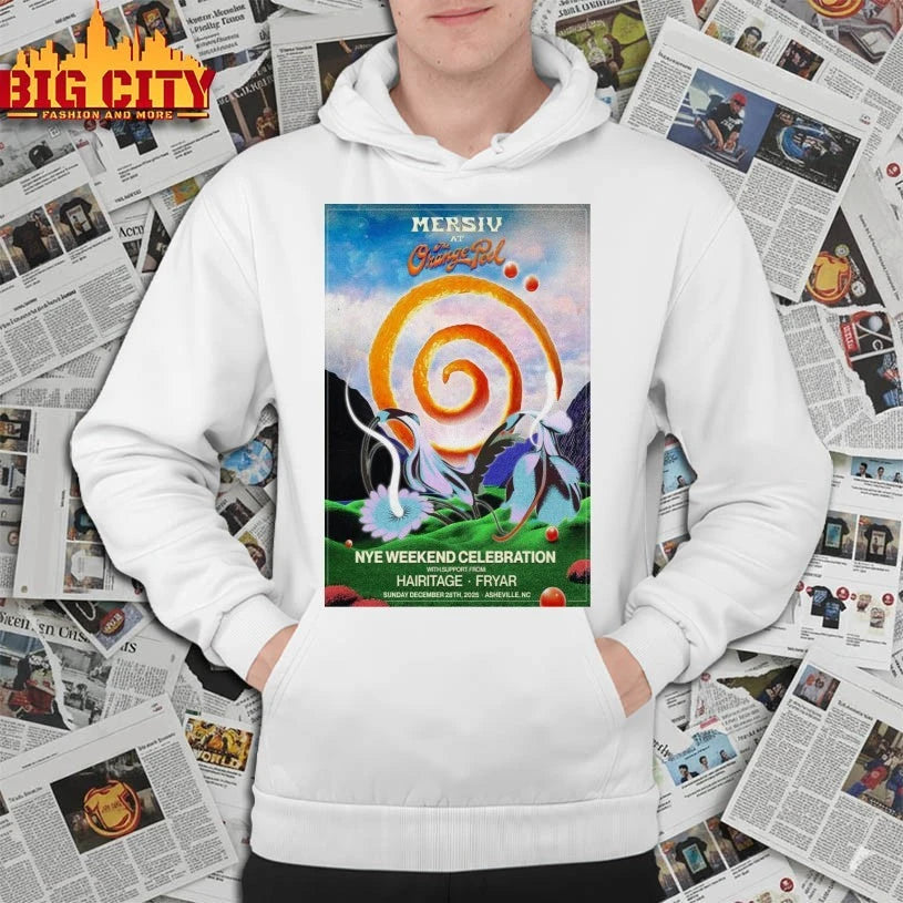 Premium Mersiv December 28 2025 Asheville NC 2025 Poster Shirts