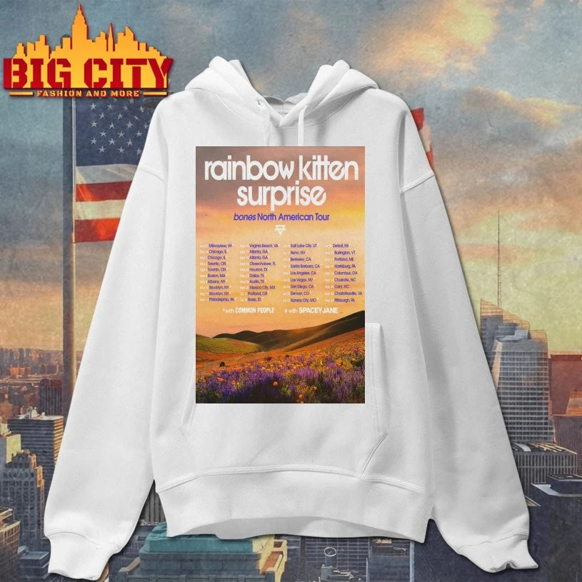 Premium Rainbow Kitten Surprise North American Show 2026 Poster shirt