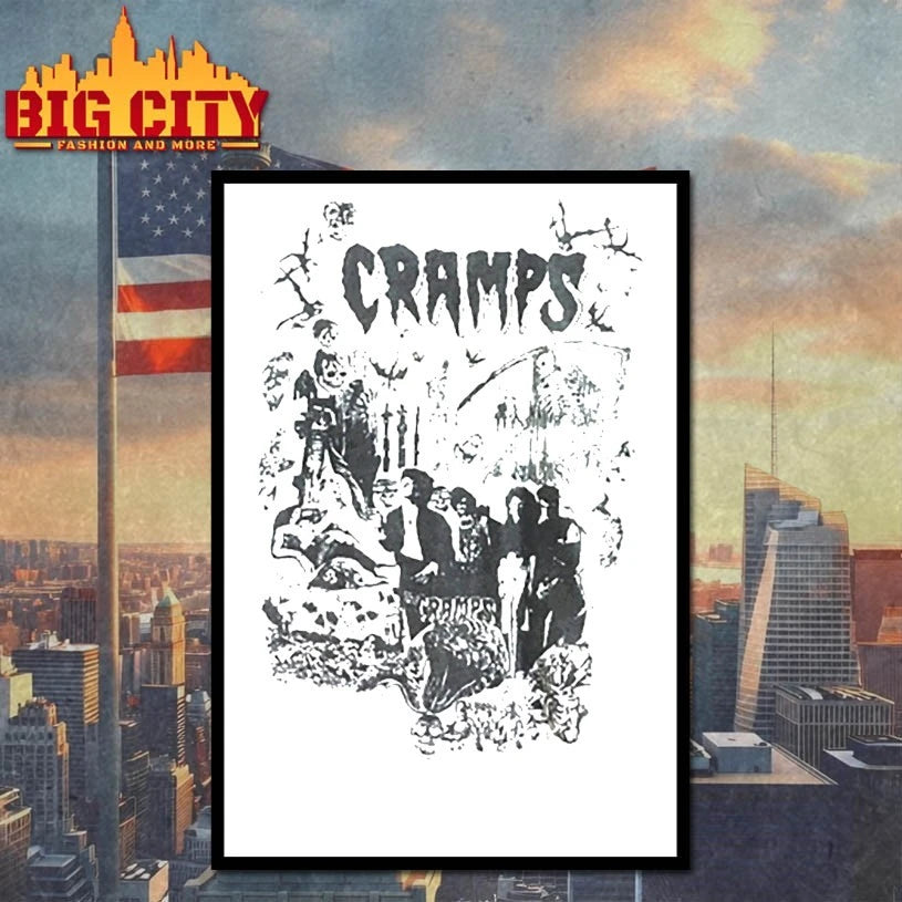 Punk Rock Psychobilly Tour Cramps Shirt