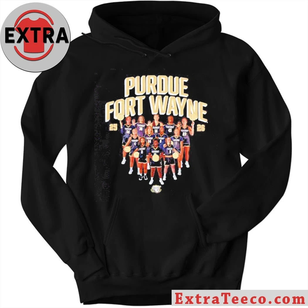 Purdue Fort Wayne Mastodons Women’s Basketball NCAA Team College 2025-2026 T-Shirt