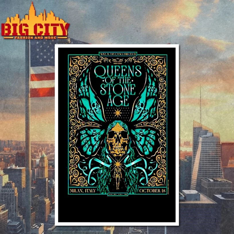 QOTSA Milan Italy Event October 18 2025 Shirt