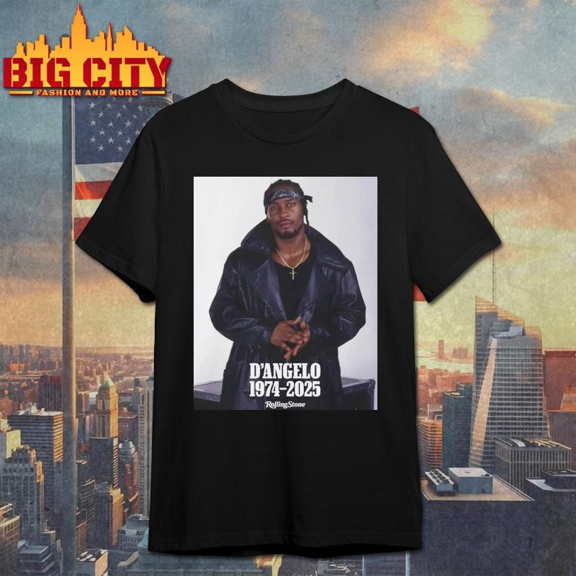 RIP D’Angelo Died At Age 51 1974 2025 Shirt