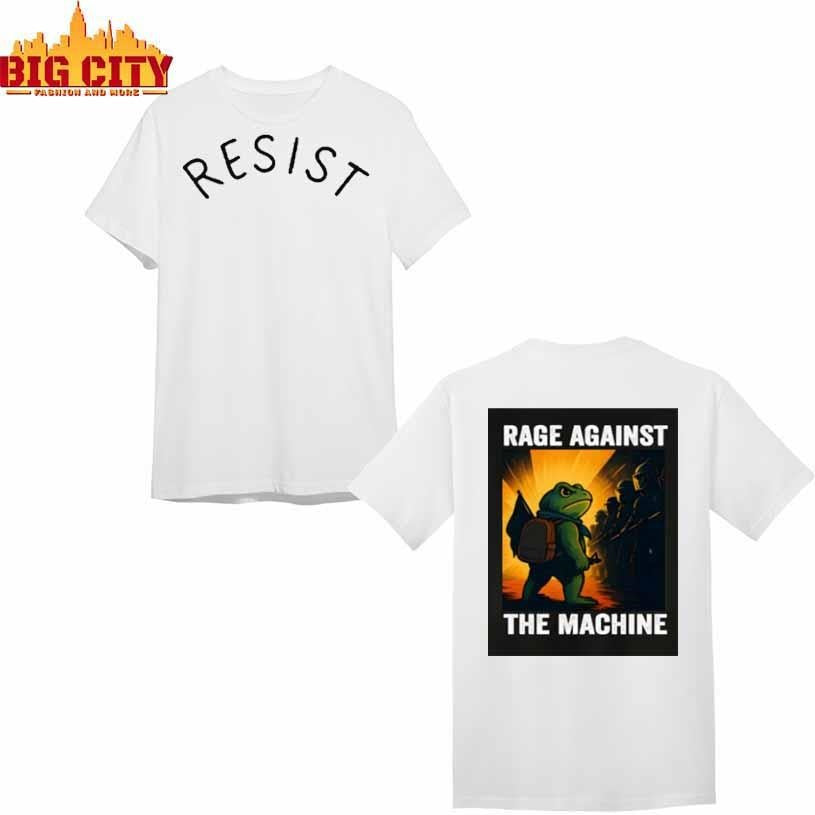 Rage Against The Machine Frogs Together Strong Shirt