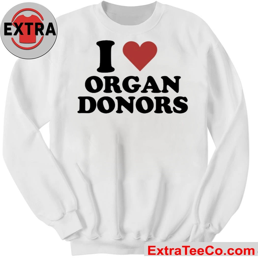 Rasmus Dahlin I Love Organ Donors 2025 Shirt