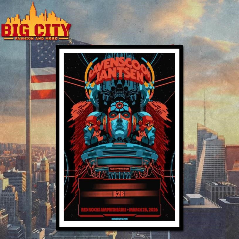 Ravenscoon &amp; Jantsen Morrison CO Tour 2026 Poster Shirt