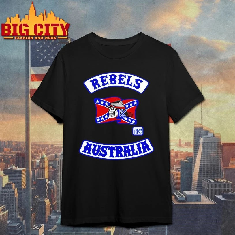 Rebels Mc Motorcycle Club Australia Shirt