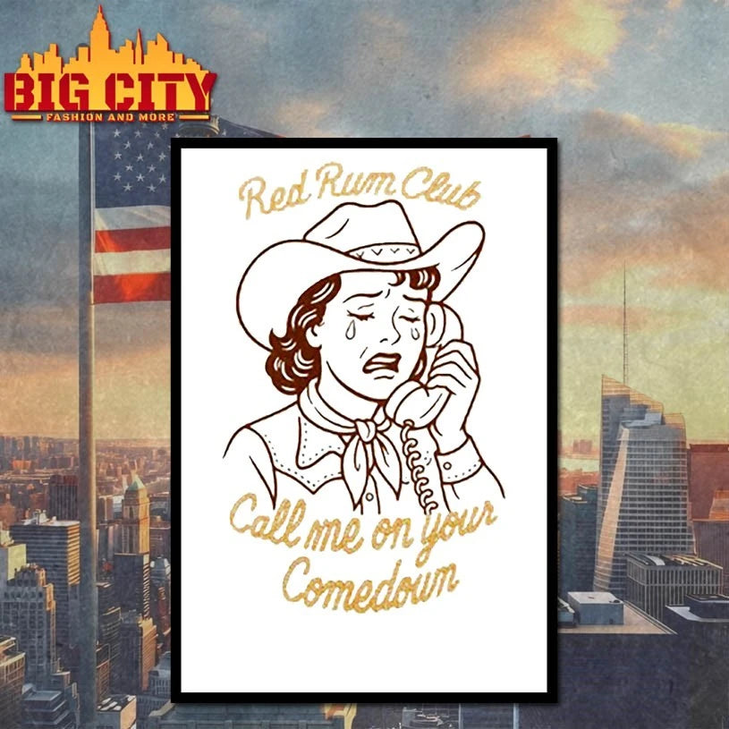 Red Rum Club Call Me On Your Comedown New Shirt