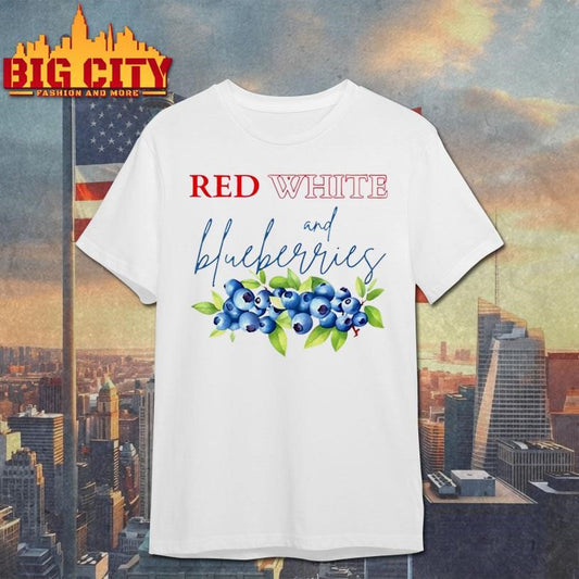 Red White And Blueberries Charlie Kirk Shirt