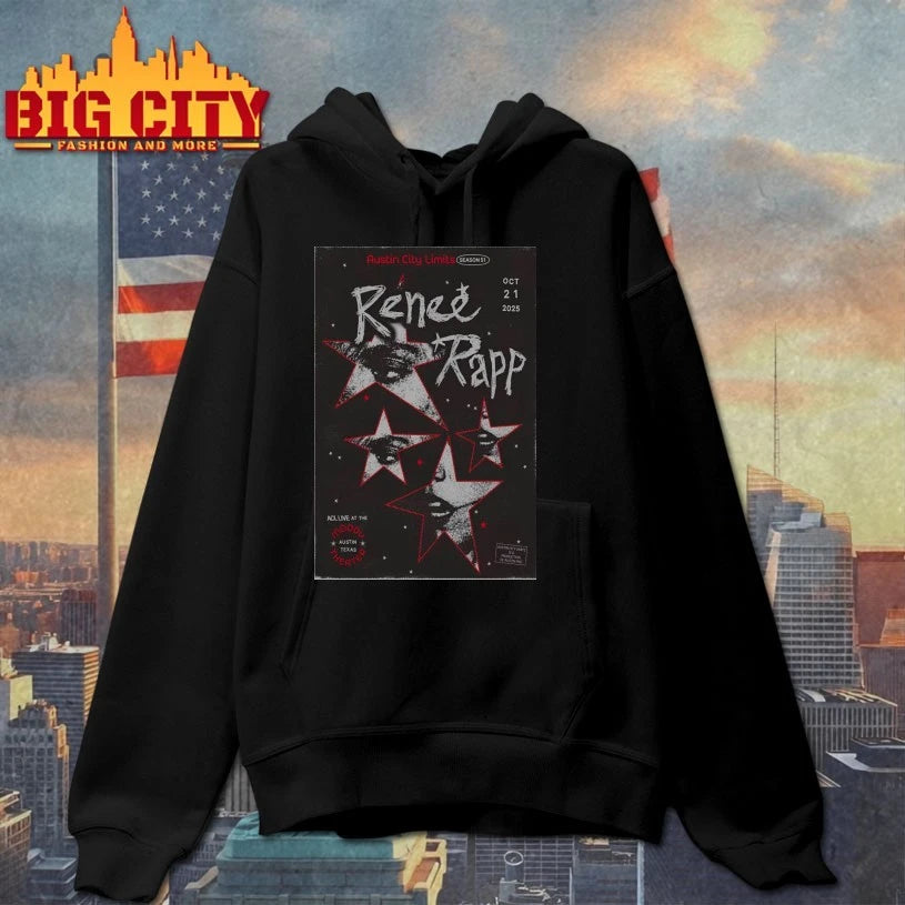 Renee Rapp Oct 21 2025 Austin City Show Poster Shirt