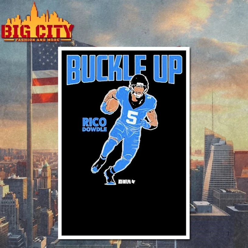 Rico Dowdle Buckle Up shirt
