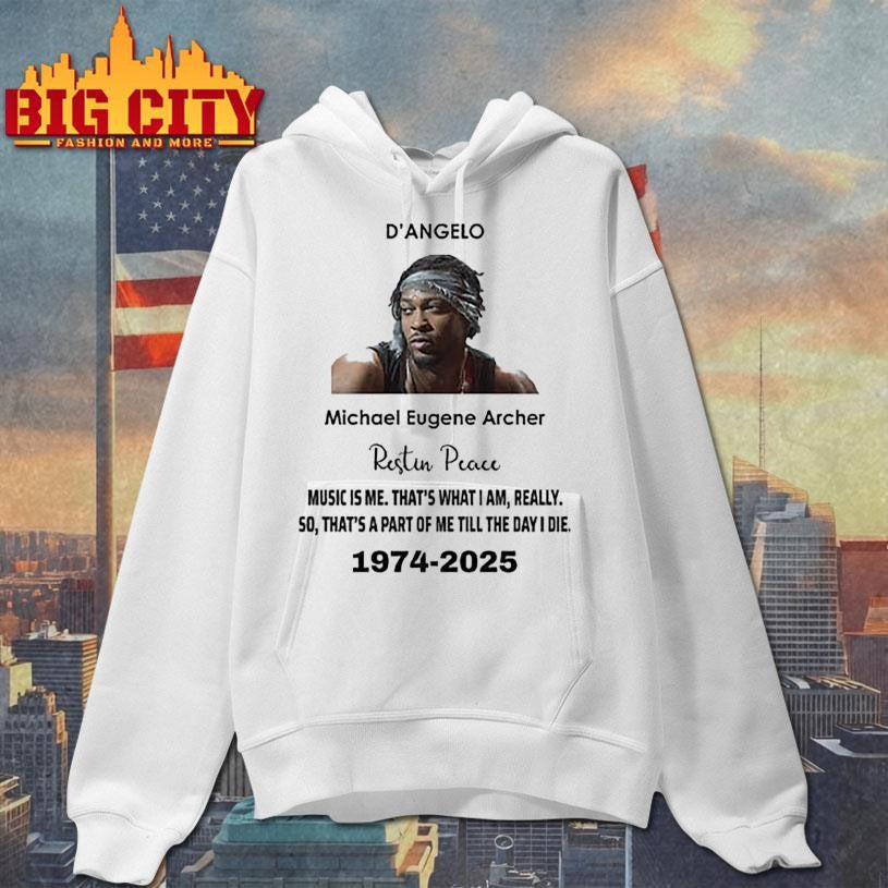 Rip D’Angelo Micheal Eugene Archer 1974-2025 Shirt
