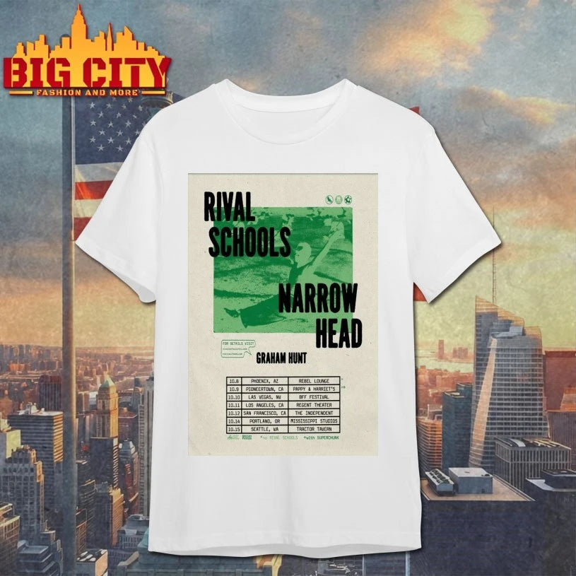 Rival Schools Fall Tour 2025 Poster shirt