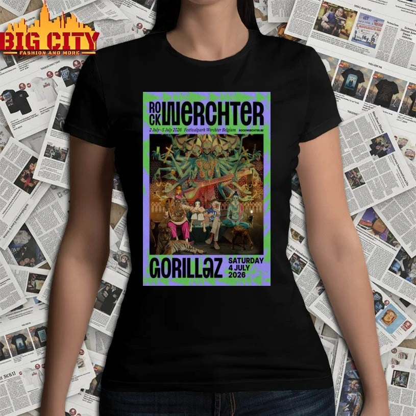 Rock Werchter 04 July 2026 Show Werchter Belgium Poster Shirts