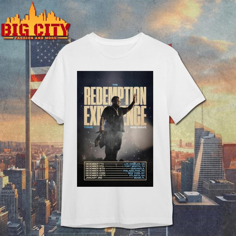 Rod Wave Redemption 2025 Poster Shirt