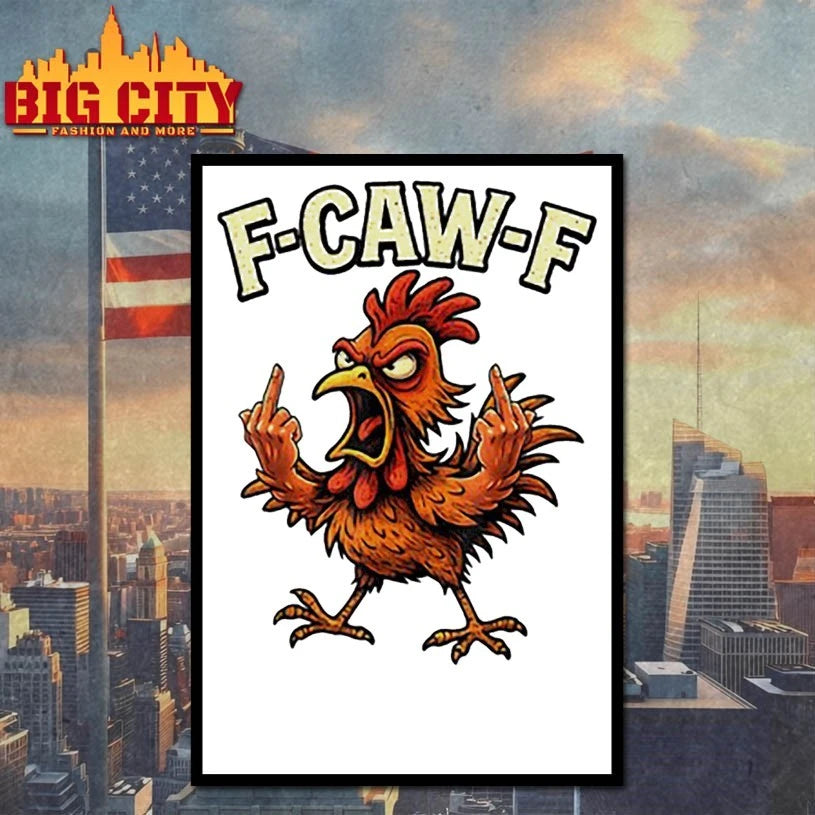 Rooster Fuck F-caw-F meme shirt
