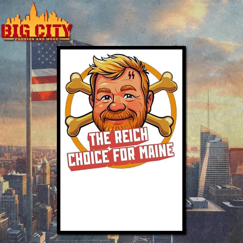 Schutzstaffel The Reich Choice For Maine 2025 Shirt