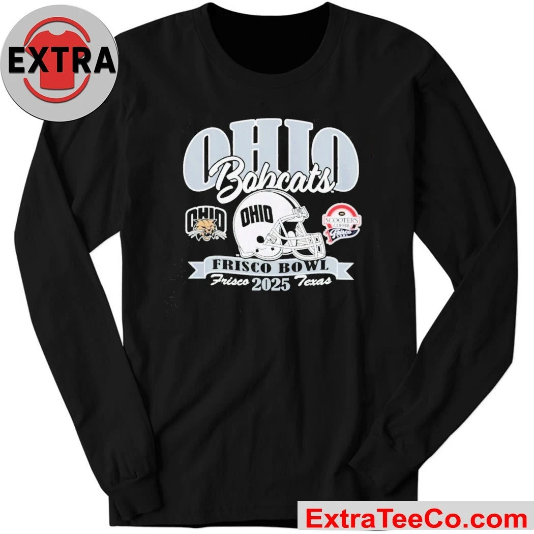 Scooter’s Coffee Frisco Bowl 2025 The Ohio Bobcats will play the UNLV Rebels on December 23, 2025, at the Ford Center at The Star in Frisco, Texas Shirt
