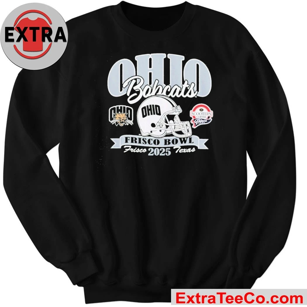 Scooter’s Coffee Frisco Bowl 2025 The Ohio Bobcats will play the UNLV Rebels on December 23, 2025, at the Ford Center at The Star in Frisco, Texas Shirt