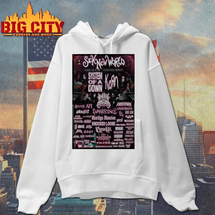 Sick New World October 24 2026 Texas Motor Speedway Poster Shirt