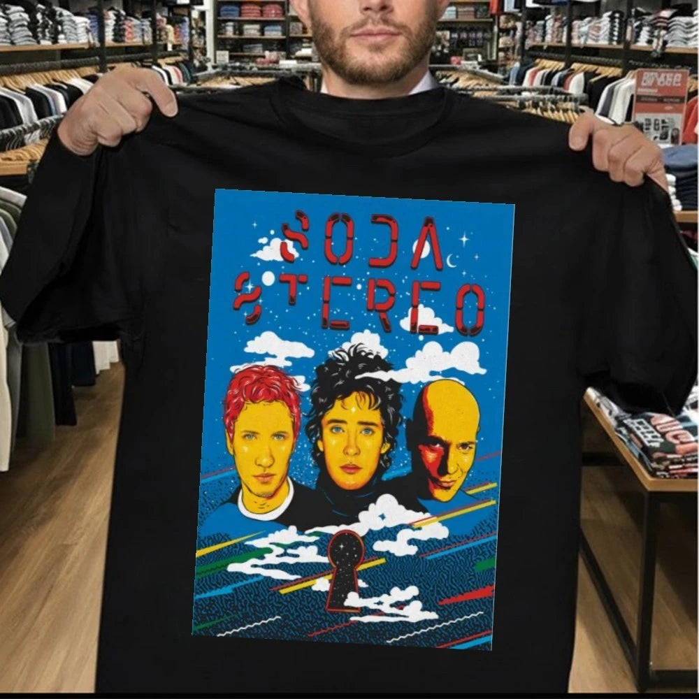 Soda Stereo 2026 Ecos Poster Shirt