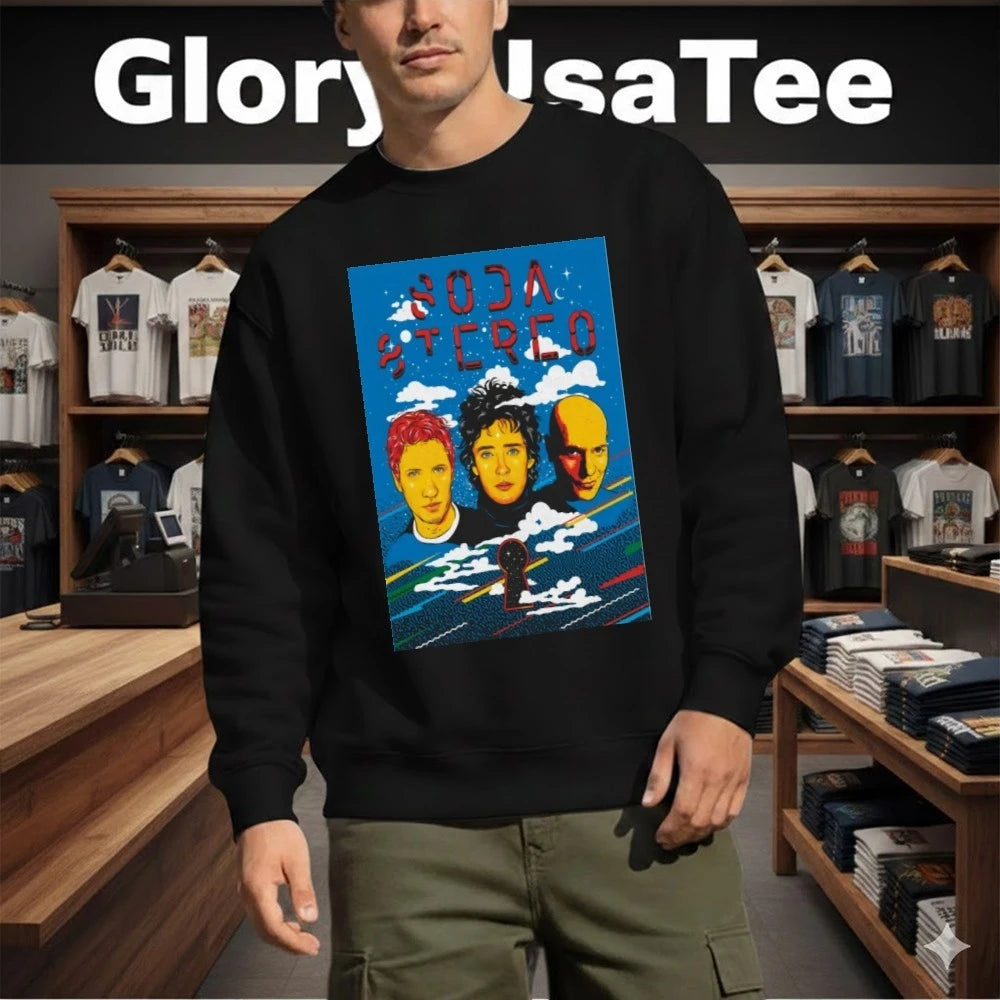 Soda Stereo 2026 Ecos Poster Shirt