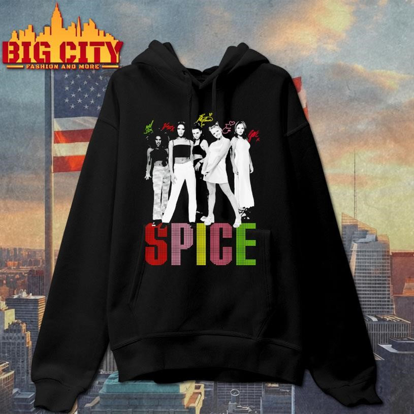 Spice Girls Group Shot And Logo New Shirt