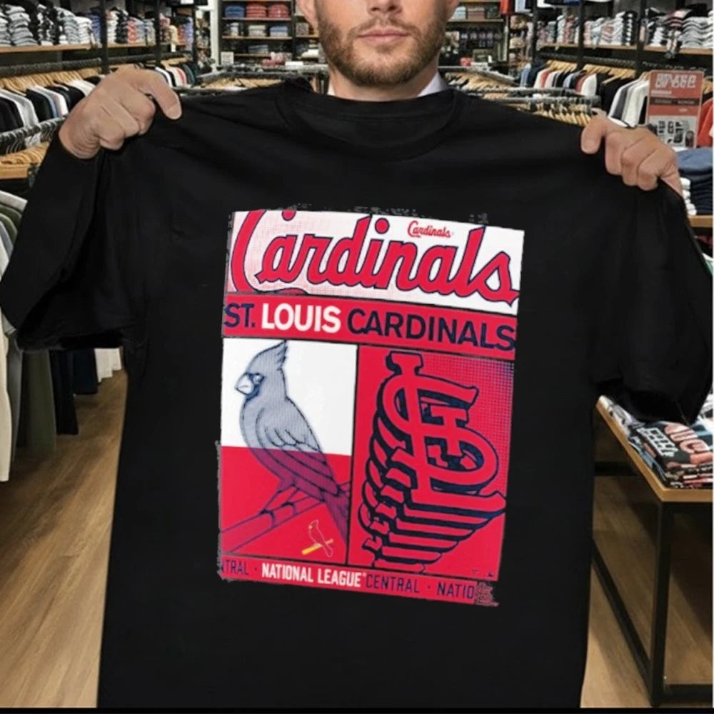 St. Louis Cardinals Profile Big &amp; Tall Two-Sided Graphic T-Shirt
