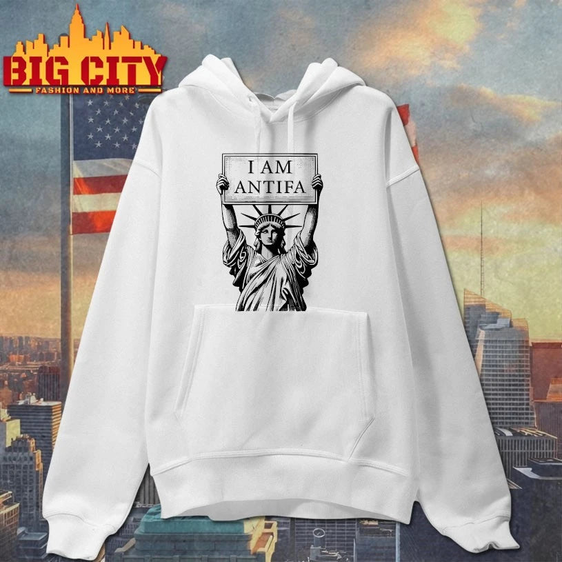 Statue Of Liberty I Am Antifa Shirt