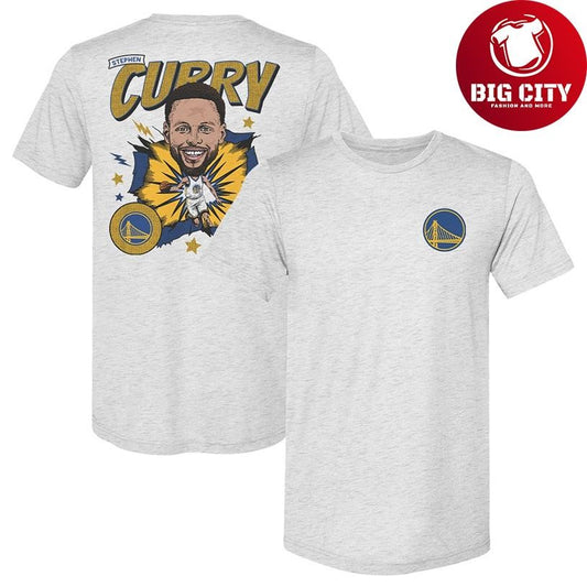 Steph Curry Golden State Warriors Caricature 2 side Shirt