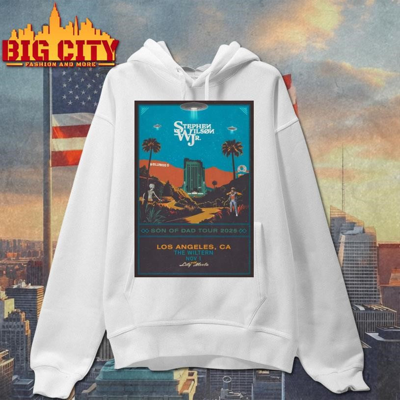Stephen Wilson JR. Nov 1 2025 In Los Angeles CA Poster Shirt